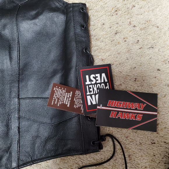 Leather Vest - Picture 2 of 5